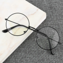 Ochelari rotunzi metalici cu filtru de lumină albastră, design elegant, ochelari de calculator, protecție pentru ochi, îmbrăcăminte de lucru 1