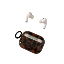 Ochrana slúchadiel AirPods 4 Želvovinový vzor v jantarovom tóne Nárazuvzdorné puzdro s výrezmi pre nabíjací port 4
