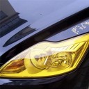 Ochranná fólia na svetlomety žltá 60x150 cm Samolepiace fólie na predné a zadné svetlá Protislnečná vinylová fólia pre auto aj moto 3