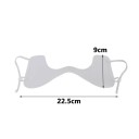 Ochranná maska na tvár proti slnku chladivá priedušná 22,5 × 9 cm polyester nylon ľahká maska na ochranu pleti tváre 2