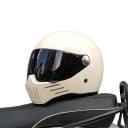 Ochranná motocyklistická integrální helma s brýlemi Uzavřená s tmavým zorníkem 2