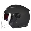Ochranná motocyklová přilba s dvojitým zorníkem Otevřená s výklopnou sluneční clonou Odolná ABS skořepina Unisex pro motorku skútr i moped 1