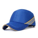 Ochranná pracovní čepice s tvrdou vnitřní skořepinou a EVA výztuhou prodyšná síťovina obvod 58-65 cm hloubka 11 cm reflexní pruh 13