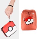 Ochranné pevné puzdro na zberateľské karty s motívom pokébalu kapacita cez 400 kariet zips pútko a karabína 1
