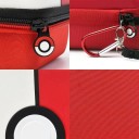 Ochranné pevné puzdro na zberateľské karty s motívom pokébalu kapacita cez 400 kariet zips pútko a karabína 3
