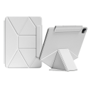 Ochranné pouzdro Folio na tablet iPad Pro 12.9 5th a 6th gen dynamický origami stojánek s držákem na stylus z umělé kůže na práci i studium 6