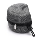 Ochranné pouzdro na lyžiarske okuliare 20×12×10 cm EVA tvrdé puzdro so zipsom Prenosné puzdro na snowboardové okuliare s držiakom Šedé 2