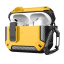 Ochranné pouzdro pro Apple AirPods Pro Nárazuvzdorný obal s karabinou Bezpečnostní zámek Odolné pouzdro 6