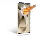 Ochranné sklo na Samsung Galaxy A56 Jednoduchá instalace Sada 3 ks Odolné tvrzené sklo s celoplošným lepením Čiré Kompatibilní s krytem 4