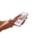 Ochranné Tvrzené Sklo na Samsung Galaxy A25 Balení 4 ks Odolné proti Poškrábání Čiré s Černým Rámečkem Snadná Instalace na Displej 4