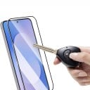 Ochranné Tvrzené Sklo na Samsung Galaxy A26 Balení 4 ks Odolné proti Poškrábání Čiré s Černým Rámečkem Snadná Instalace na Displej 2