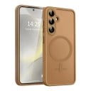 Ochranný kryt na Samsung Galaxy A16 s magnetickým kroužkom MagSafe Vyvýšenie 2,5 mm pri fotoaparáte Kovové tlačidlá Pre bezdrôtové nabíjanie 12