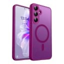 Ochranný kryt na Samsung Galaxy A16 s magnetickým kroužkom MagSafe Vyvýšenie 2,5 mm pri fotoaparáte Kovové tlačidlá Pre bezdrôtové nabíjanie 8