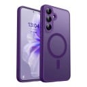 Ochranný kryt na Samsung Galaxy A36 S magnety MagSafe Okraj vyvýšený 2,5 mm nad objektívy Kovové krytky tlačidiel Pro bezdrôtové nabíjanie 8