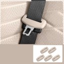 Ochranný kryt spony bezpečnostního pásu do auta silikonový 5 ks 7,8 x 3,8 cm ochrana přezky proti poškrábání interiéru vozu 1