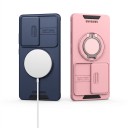 Ochranný magnetický kryt Samsung Galaxy A36 Odolný Posuvná krytka fotoaparátu Stojánek z kroužku Kompatibilní s bezdrátovým nabíjením 4