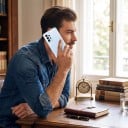 Ochranný obal na Samsung Galaxy A36 S tlmiacimi rohmi Okraj 1,5 mm nad displejom i 2,5 mm nad objektívmi Číry kryt pre bezdrôtové nabíjanie 5
