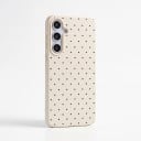 Ochranný obal s drobnými puntíkmi na Samsung Galaxy A15 Odolný Zvýšený rámeček okolo fotoaparátu Jemne zrnitý povrch Kryté tlačidlá Na deň 6
