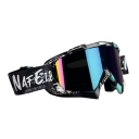 Ochronne okulary przeciwsłoneczne do motocrossu 18 x 11 cm Przeciw kurzowi i wiatrowi Okulary motocyklowe Okulary terenowe do wyścigów i jazdy terenowej 1