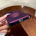 Ochronne pancerne etui dla Samsung Galaxy S25+ Złożony okrągły stojak Przesuwna osłona obiektywu Poliwęglan i TPU Etui na telefon 22