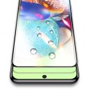 Ochronne szkło Samsung Galaxy A15 Twardość 10H 3 szt Odporne całkowite hartowane szkło HD Czarna ramka Ochrona wyświetlacza przed zarysowaniami 3