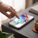 Ochronne szkło Samsung Galaxy A15 Twardość 10H 3 szt Odporne całkowite hartowane szkło HD Czarna ramka Ochrona wyświetlacza przed zarysowaniami 4