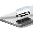 Ochronne szkło Samsung Galaxy A16 Na wyświetlacz i aparat Twardość 9H 0,33 mm Odporne szkło hartowane 2,5D Przeciw odciskom Kompatybilne z etui 3