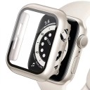 Ochronny pokrowiec na Apple Watch 45 mm, 360° szkło hartowane i ramka ochronna dla Series 7, 8, 9, maksymalna ochrona wyświetlacza 28
