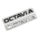 Octavia Logo Klistermærke Bagagerums Emblem Bogstaver Forskellige Farver Dekoration Octavia 1 2 3 4 A5 A7 MK3 Biltilbehør 1