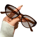 Óculos de grau cat eye em plástico para distância com filtro de luz azul Óculos elegantes para mulheres -2,50 Proteção ocular elegante na cor preta 5