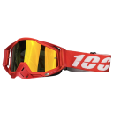 Óculos de motocross com proteção UV Lente amarela Anti-reflexo Estrutura resistente Tiras ajustáveis Óculos para moto Offroad MX Enduro 3
