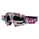 Óculos de proteção para motocicleta com lente transparente 18 x 11 cm Óculos para moto contra o vento Óculos à prova de poeira para condução e desporto ao ar livre 2