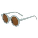 Óculos de sol infantis com armação redonda Armação leve Proteção UV 123 x 46 x 15 mm Óculos redondos estilosos para rapazes e raparigas 3