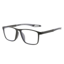 Óculos multifocais de leitura +3,50 Óculos de leitura em plástico TR90 com filtro de luz azul Material leve e resistente Proteção ocular 4