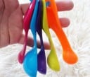 Odměrné lžičky 5 ks Barevná plastová sada pro odměřování surovin Objem od 1 do 15 ml Pomocník do kuchyně na vaření i pečení 4