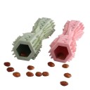 Odolná gumová hračka pre psov a mačky v tvare kartáčika na čistenie zubov 14,2 x 3,6 cm farebná 5