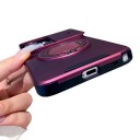 Odolný kryt na Samsung Galaxy A15 so stojanom Posuvná krytka fotoaparátu Vyklápací krúžok Ochranný obal na mobil pre sledovanie videa 4