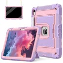 Odolný kryt na tablet iPad 7 10,2 palce 2019 protiskluzový silikonový obal se stojanem a popruhem přes rameno ochrana displeje i rohů 3