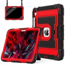 Odolný kryt na tablet iPad 8 10,2 palce 2020 protiskluzový silikonový obal se stojanem a popruhem přes rameno ochrana displeje i rohů 3