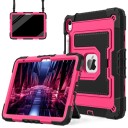 Odolný kryt na tablet iPad mini 7 2024 protiskluzový silikonový obal se stojanem a popruhem přes rameno ochrana displeje i rohů 2