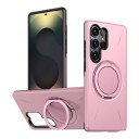 Odolný magnetický kryt na Samsung Galaxy A07 4G S kroužkem na prst a stojánkem Tvrdý plast PC i pružné TPU Obal na mobil do auta i na stůl 11