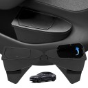Odpadkový koš do dveří Tesla Model Y Juniper 2025+ s víkem plastový organizér předních dveří úložný box do auta 3