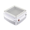 Odsávací ventilátor na nehty 13 W vestavný do stolu 18 x 18 x 8,5 cm s opakovaně použitelným filtrem bílý na odsávání prachu při manikúře 1