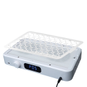 Odsávací ventilátor na nehty s duálním ventilátorem a 5 režimy 31,5 x 18,3 x 5,5 cm ABS plast bílý s magnetickým krytem na manikúru 4