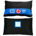 Odvlhčovacie vrecko do auta 18 x 11 cm Čierne vrecko s minerálnou náplňou Opakovane použiteľný Pohlcovač vlhkosti s indikátorom 1