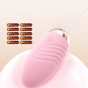 Œuf vibrant avec application mobile, 10 modes de vibration, 6 modes de contrôle, cordelette de retrait, chargement USB, emballage discret 2