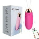Œuf vibrant avec application mobile, 9 modes de vibration, 6 modes de contrôle, cordelette de retrait, chargement USB, emballage discret 5
