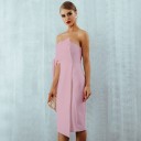 Off-shoulder aftenkjole 6