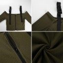 Off-shoulder crop top til kvinder B76 4