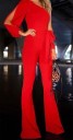 Off-shoulder fest jumpsuit för kvinnor 2